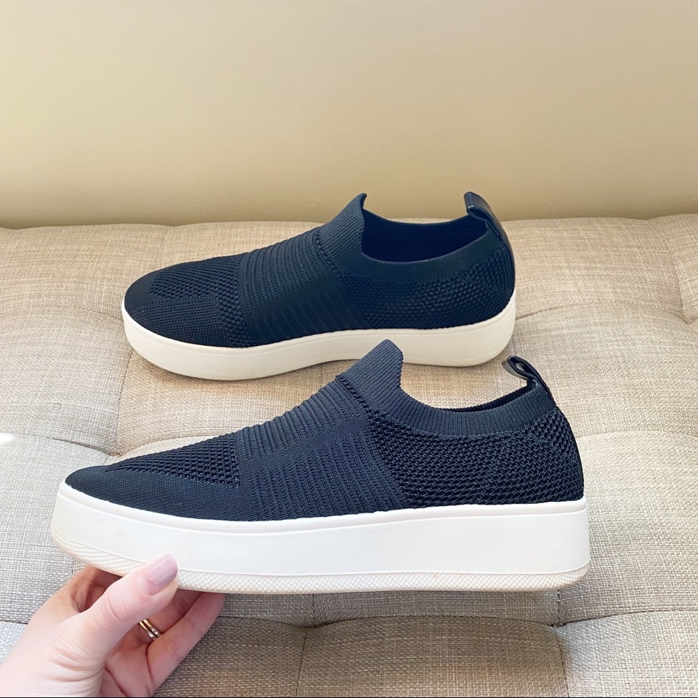 Steve Madden Beale Slip On Sneakers Black 7.5